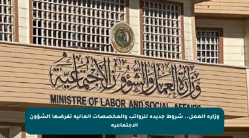 وزارة العمل.. شروط جديدة للرواتب والمخصصات المالية تفرضها الشؤون الاجتماعية